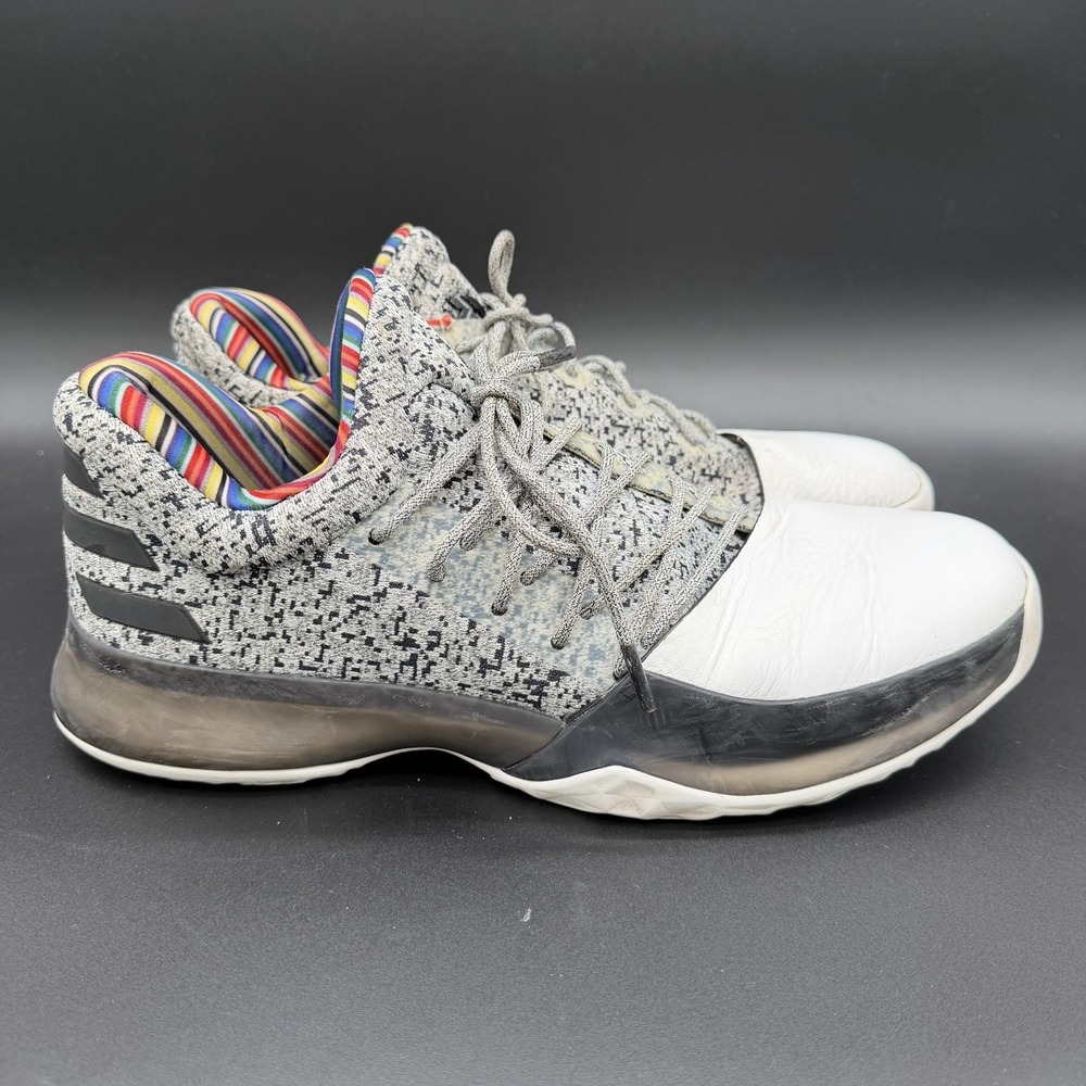 Adidas Harden Vol 1 BHM Arthur Ashe Edition BY3473 Sz 11.5 Limited 1448 of 1975